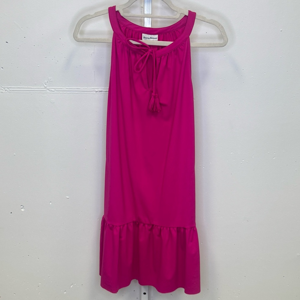 Tommy Bahama Dress Fuchsia Nylon Swim Cover‎ Up Dress Size XS/S